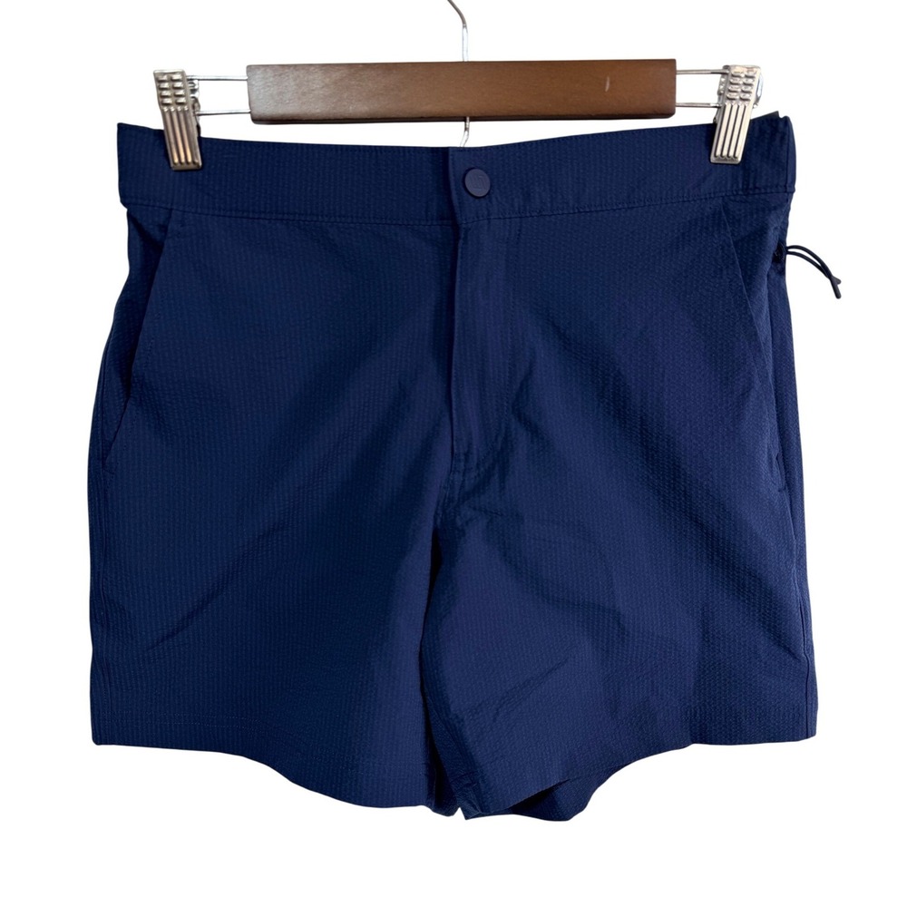 VRST Resort Short Seersucker Small Navy Seersucker Tourist Dadcore Ivyleague New